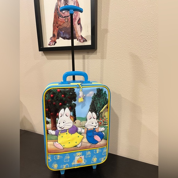 Super Rare!! Max and Ruby Rolling SuitCase - Picture 2 of 15
